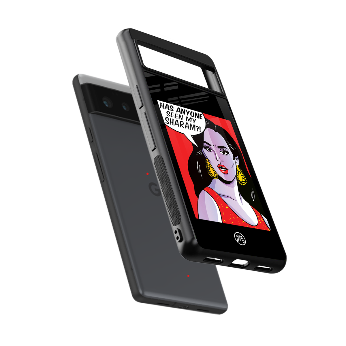 has anyone seen my sharam back phone cover | glass case for Google Pixel 6A