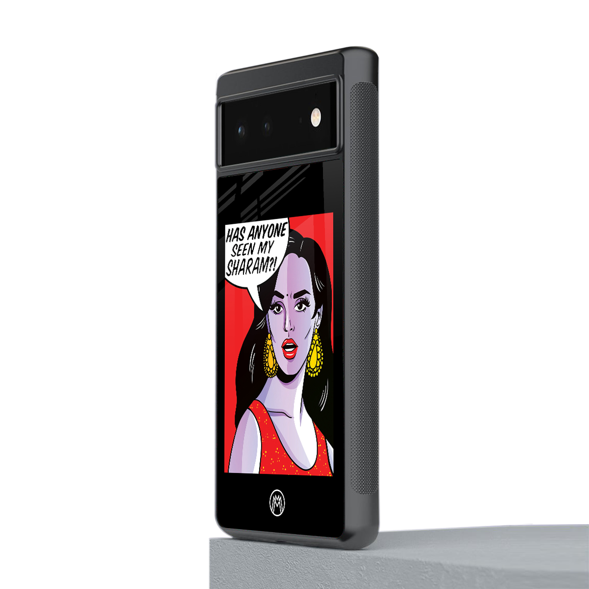 has anyone seen my sharam back phone cover | glass case for Google Pixel 6A