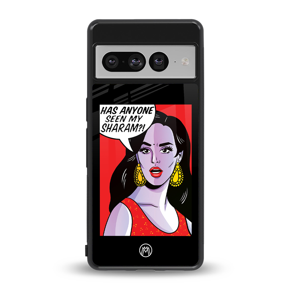 has anyone seen my sharam back phone cover | glass case for google pixel 7 pro
