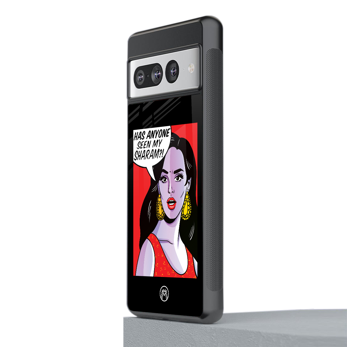 has anyone seen my sharam back phone cover | glass case for google pixel 7 pro