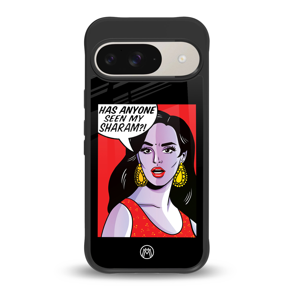has anyone seen my sharam back phone cover | glass case for google pixel 9