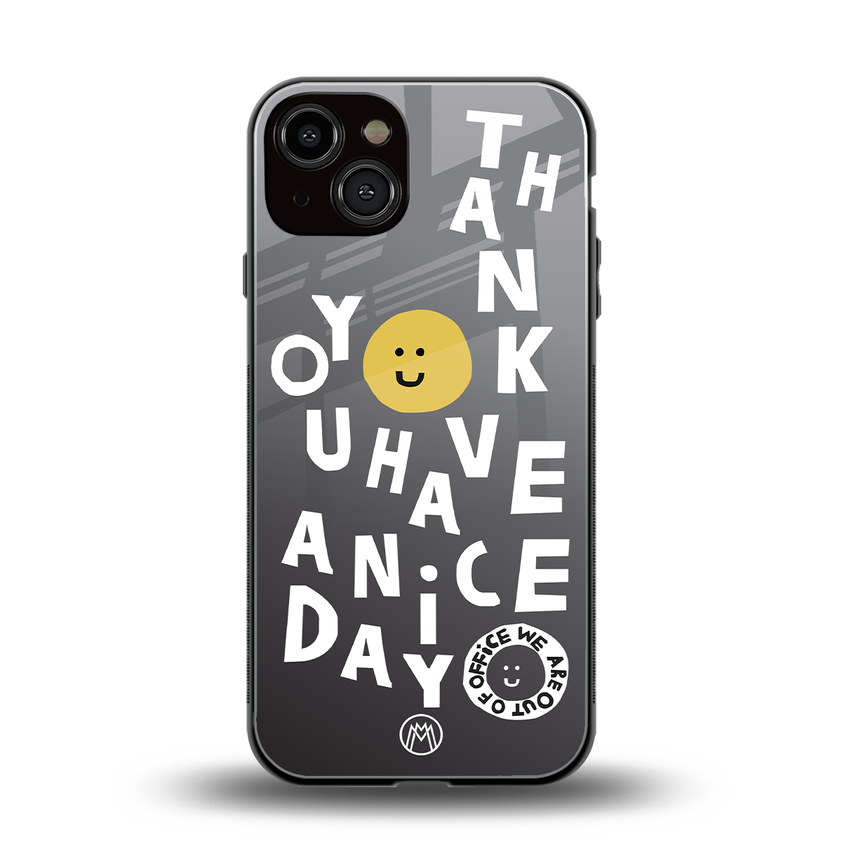 have a nice day back phone cover | glass case for iphone 13