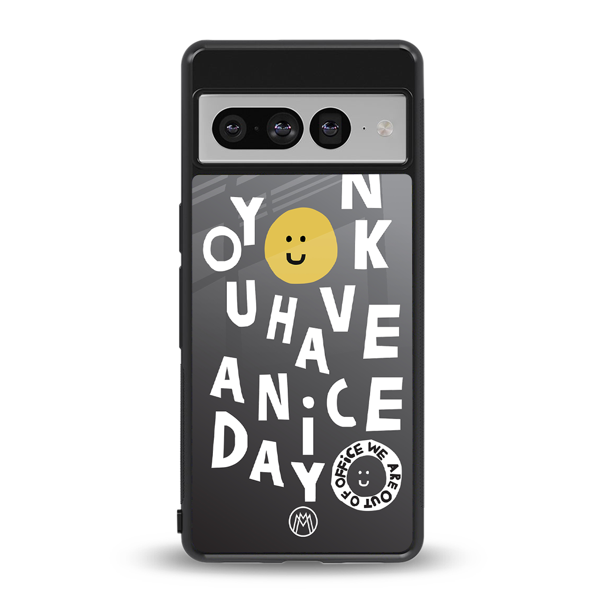 have a nice day back phone cover | glass case for google pixel 7 pro