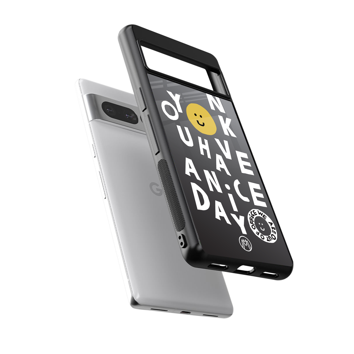 have a nice day back phone cover | glass case for google pixel 7 pro