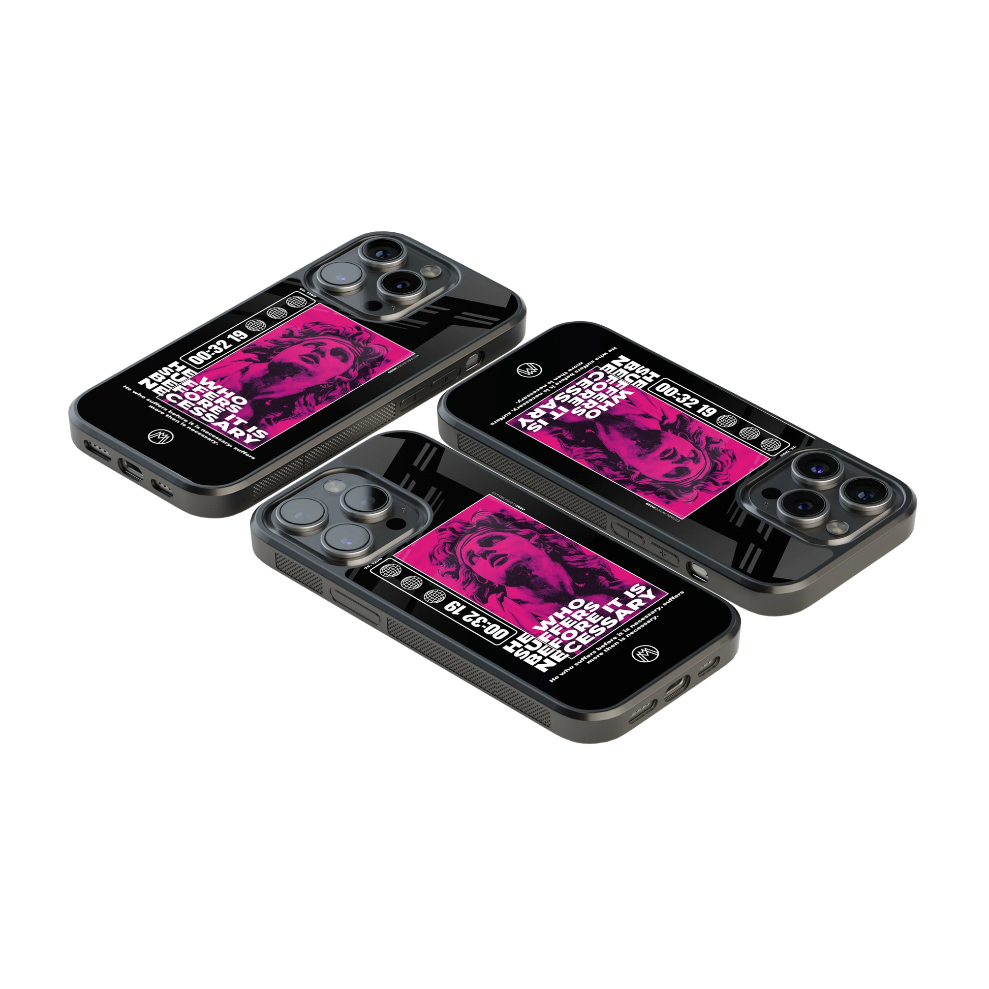 Luxury Glass Back Mobile Cover for iPhone, Samsung Galaxy, OnePlus, Pixel, Redmi & More