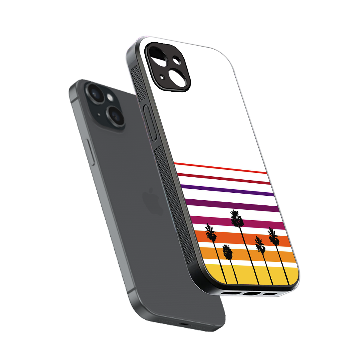high vibrations back phone cover | glass case for iphone 14 plus