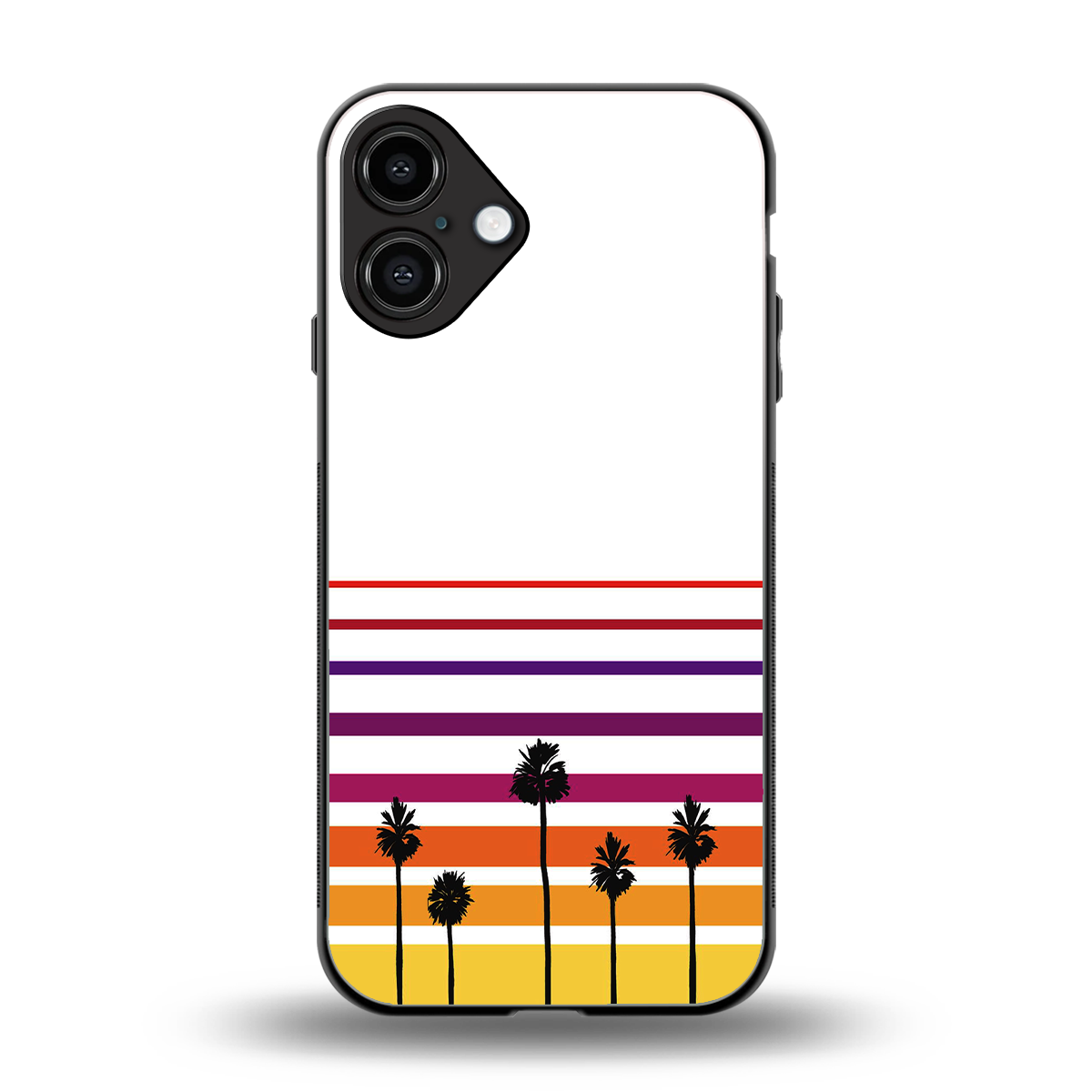 high vibrations back phone cover | glass case for iphone 16 plus