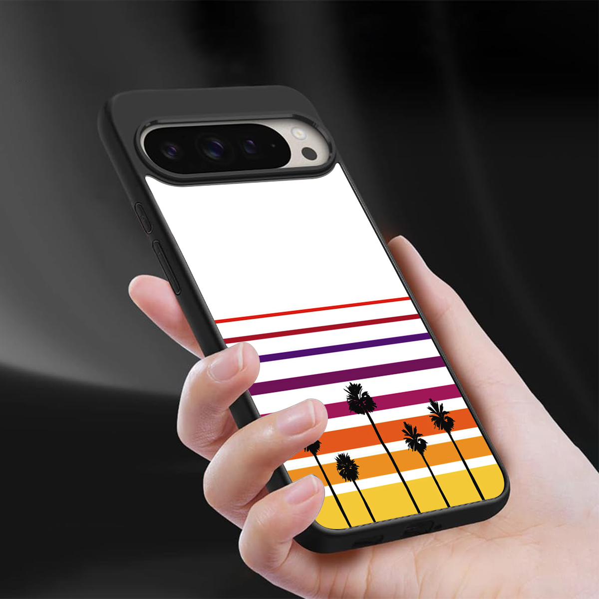 high vibrations back phone cover | glass case for google pixel 9 pro