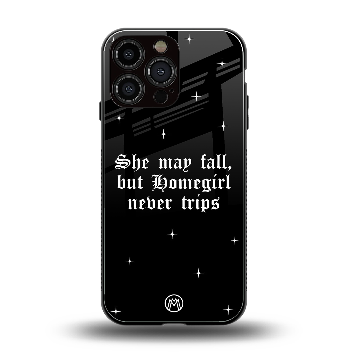 homegirl back phone cover | glass case for iphone 16 pro max
