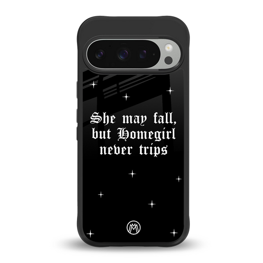 homegirl back phone cover | glass case for google pixel 9 pro
