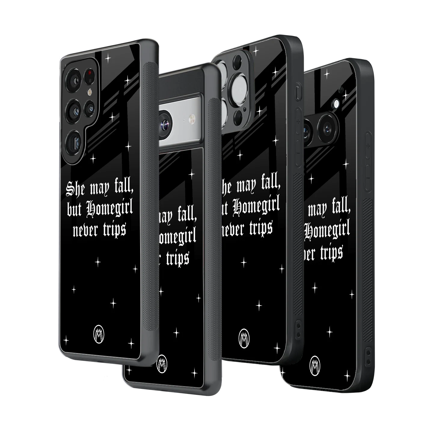 Stylish Glass Back Case for All Smartphones โ iPhone, Samsung, OnePlus, Pixel, Redmi, Oppo, Vivo, Motorola