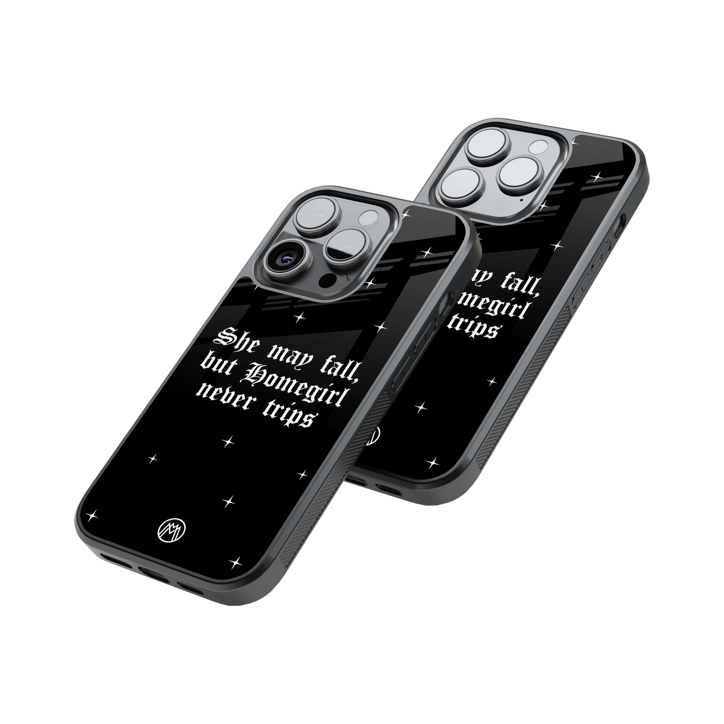 Protective Glass Back Phone Case Compatible with iPhone, Samsung, OnePlus, Pixel & More