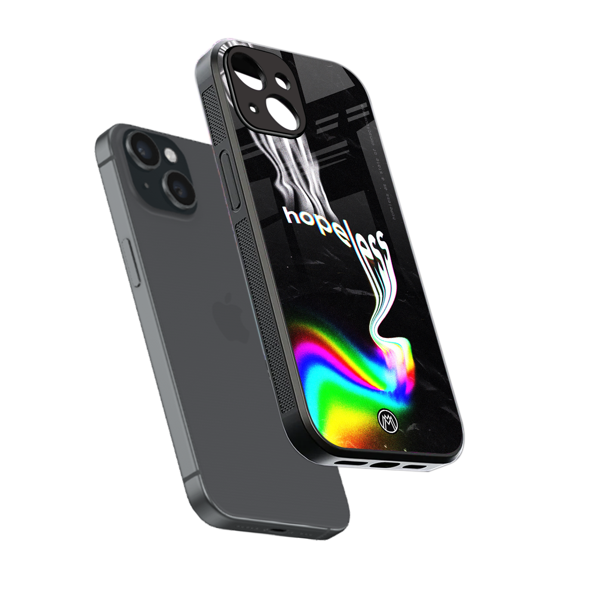 hopeless back phone cover | glass case for iphone 13 mini