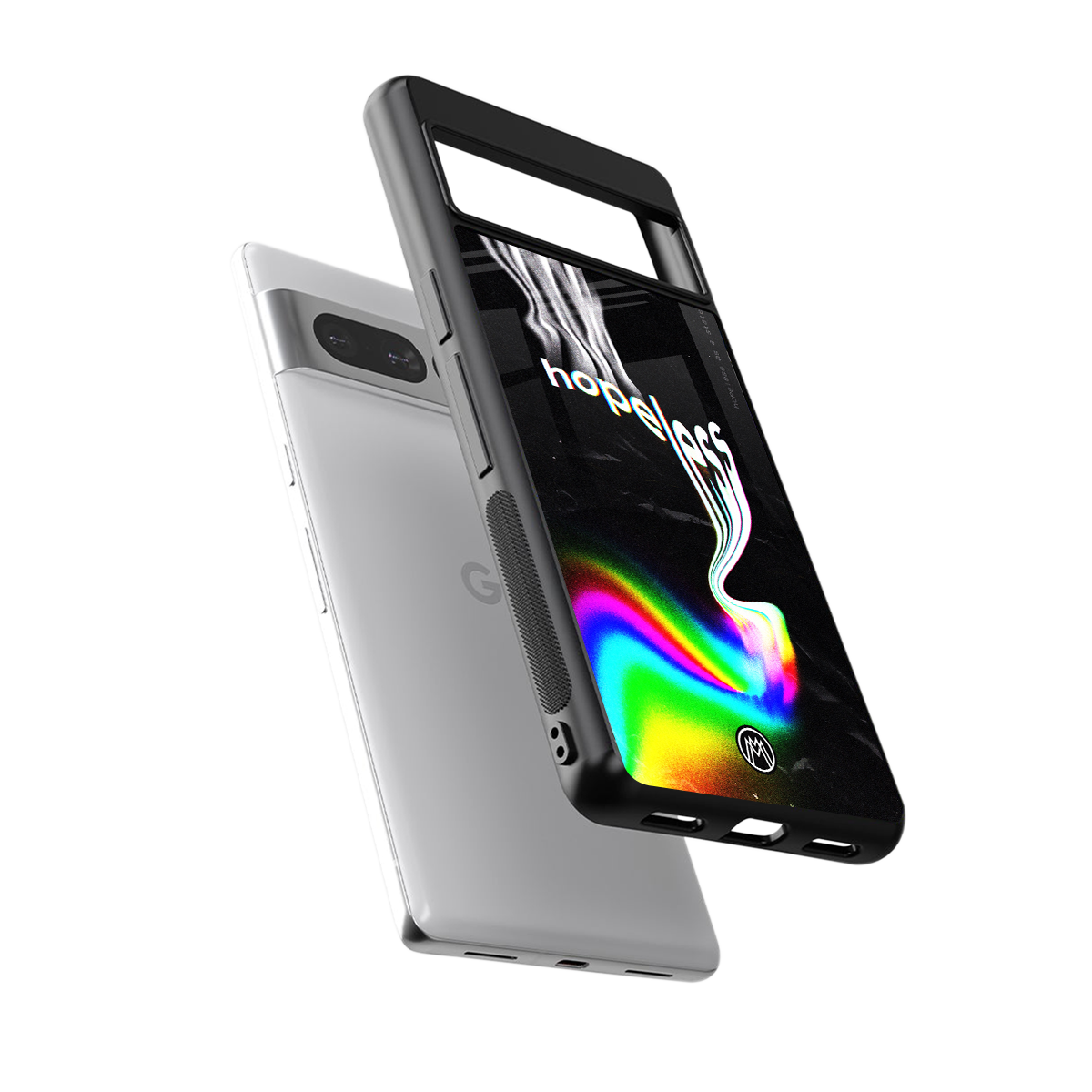 hopeless back phone cover | glass case for google pixel 7 pro