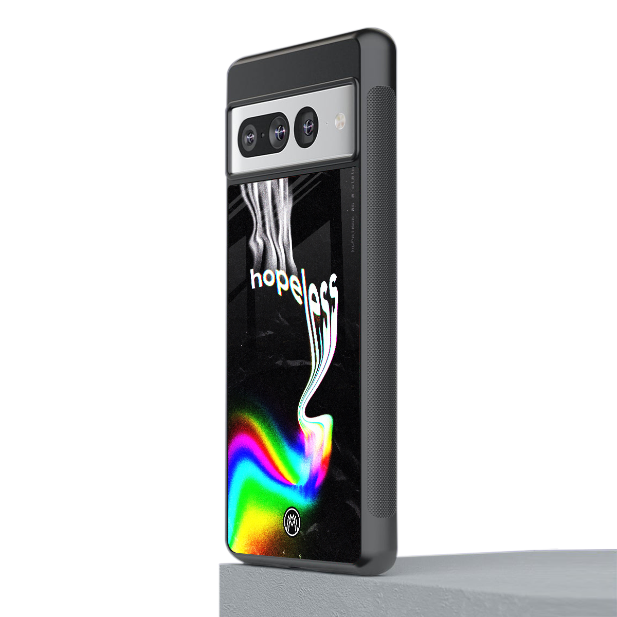 hopeless back phone cover | glass case for google pixel 7 pro