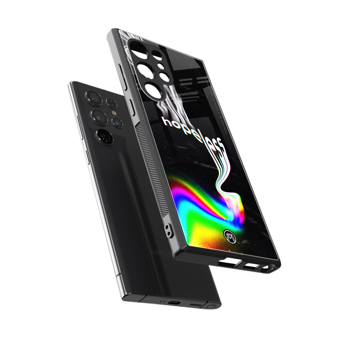 hopeless back phone cover | glass case for samsung galaxy s24 ultra