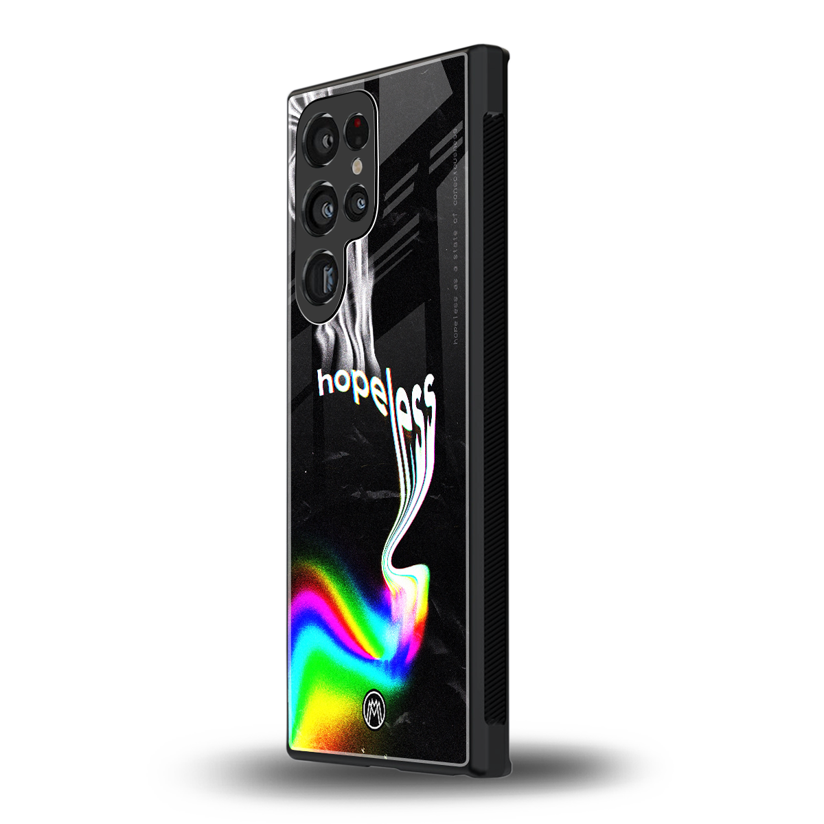 hopeless back phone cover | glass case for samsung galaxy s24 ultra