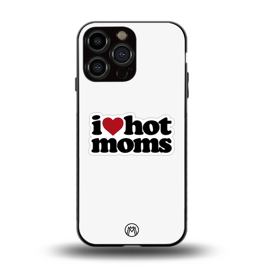 hot moms back phone cover | glass case for iphone 14 pro max