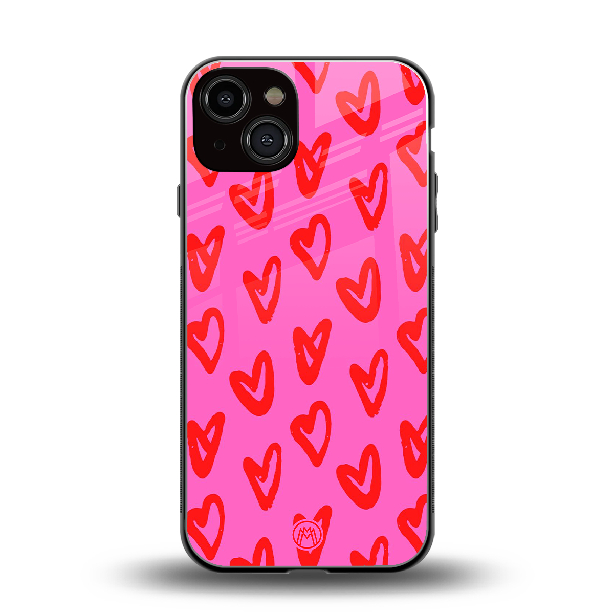 hot pink soul back phone cover | glass case for iphone 13