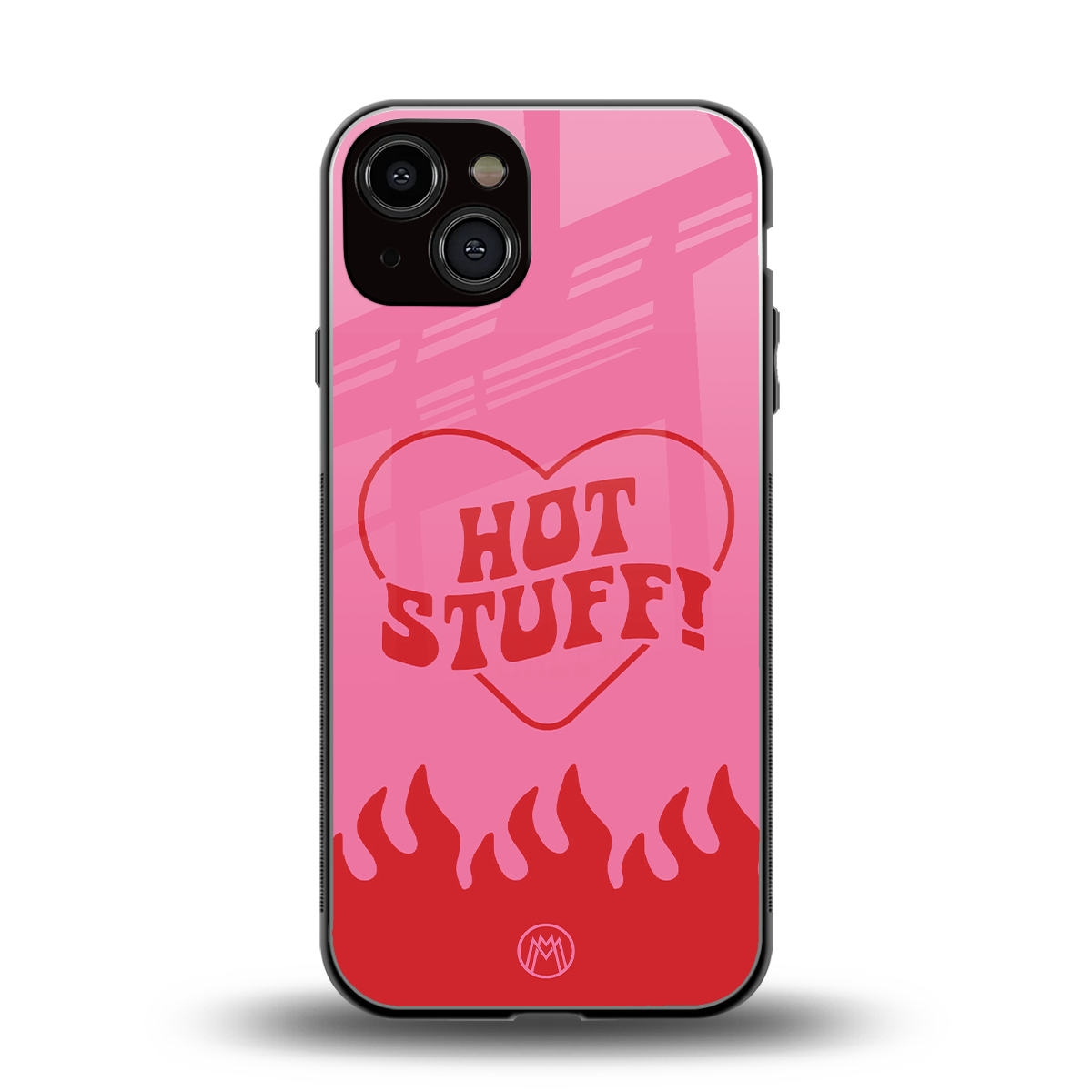 hot stuff back phone cover | glass case for iphone 13