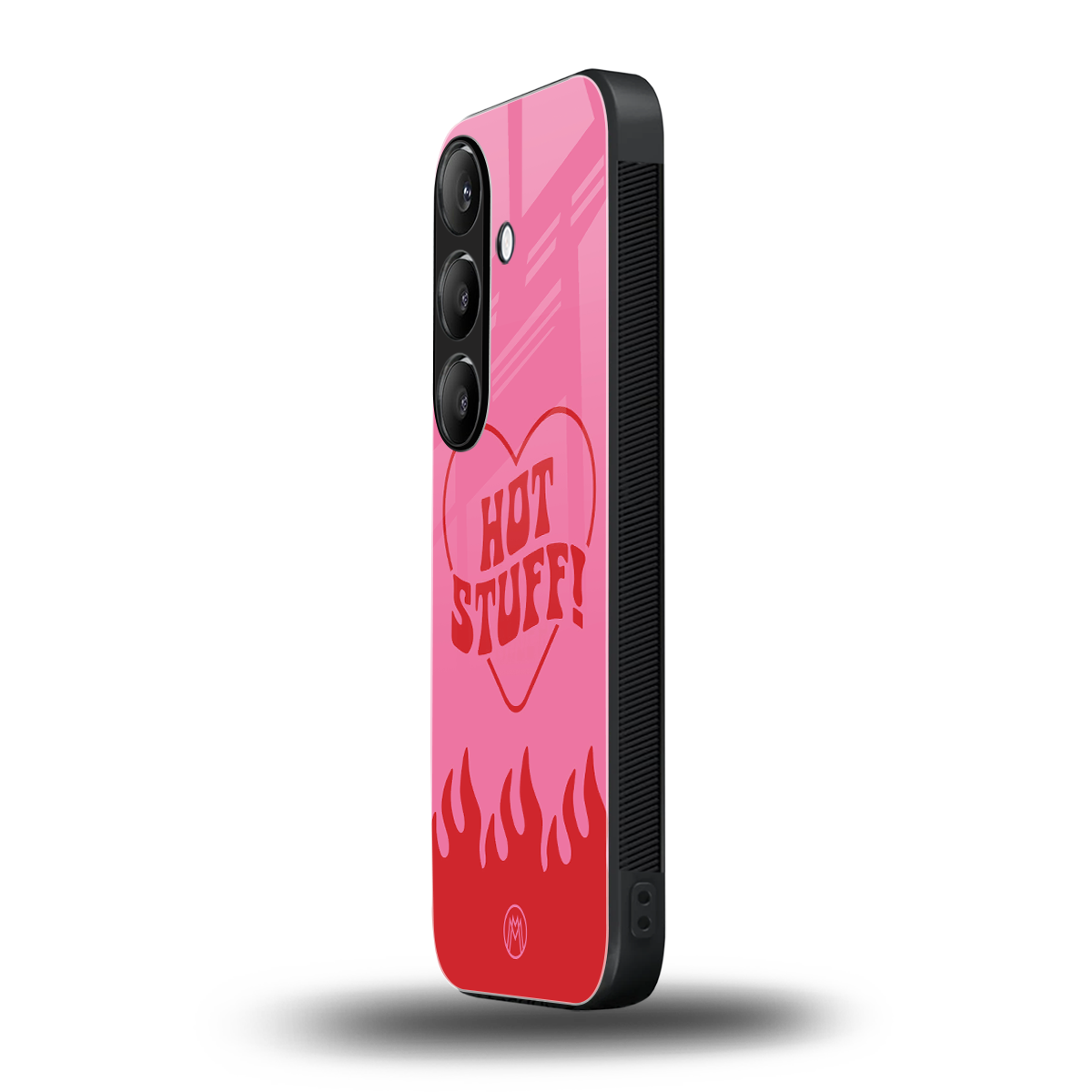 hot stuff back phone cover | glass case for samsung galaxy s23 plus