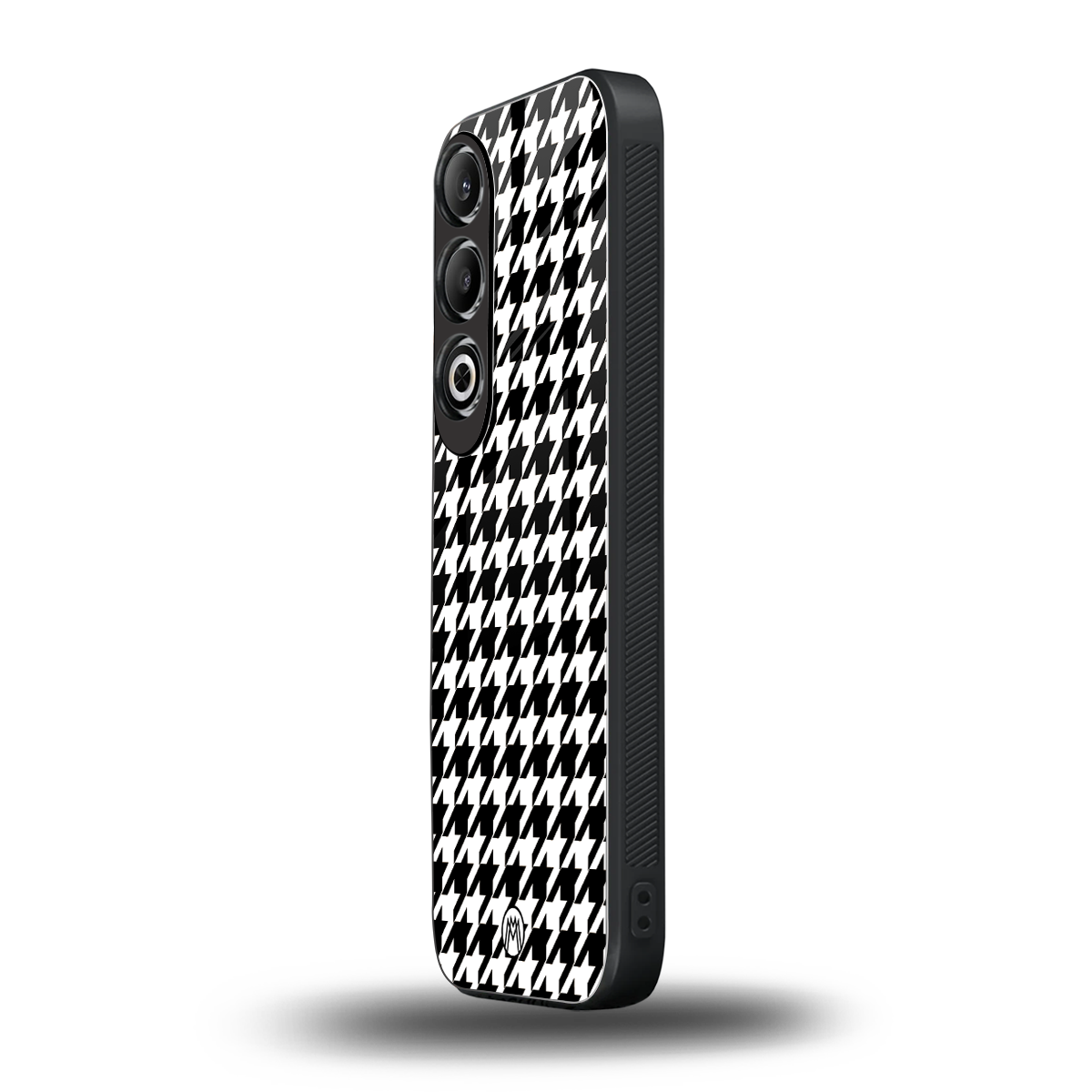 houndstooth classic back phone cover | glass case for oneplus nord ce 4