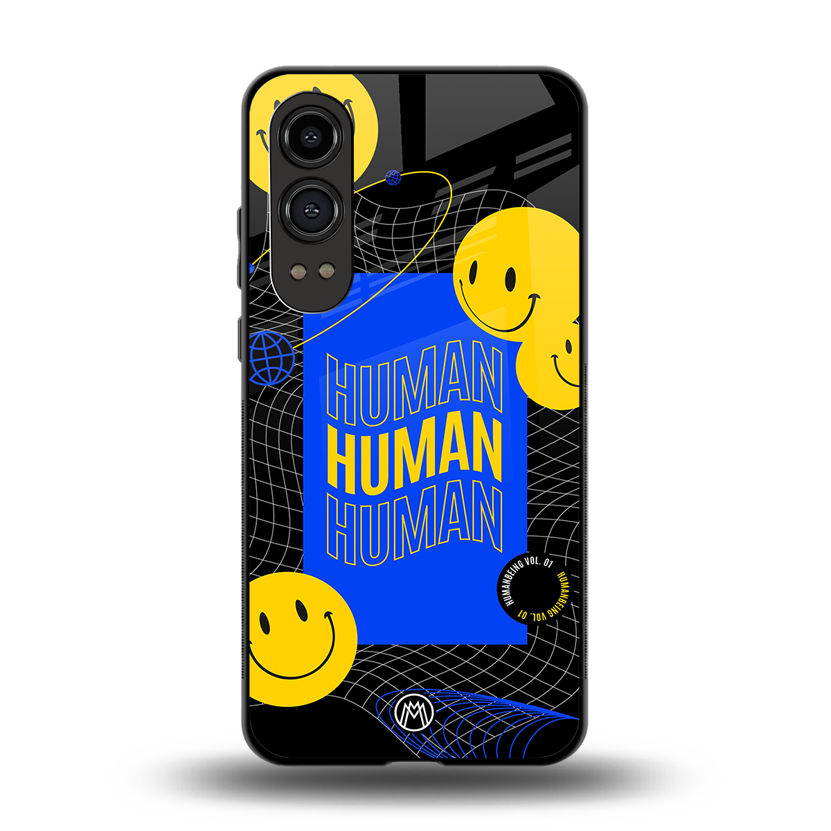 human being back phone cover | glass case for oneplus nord ce 4 lite