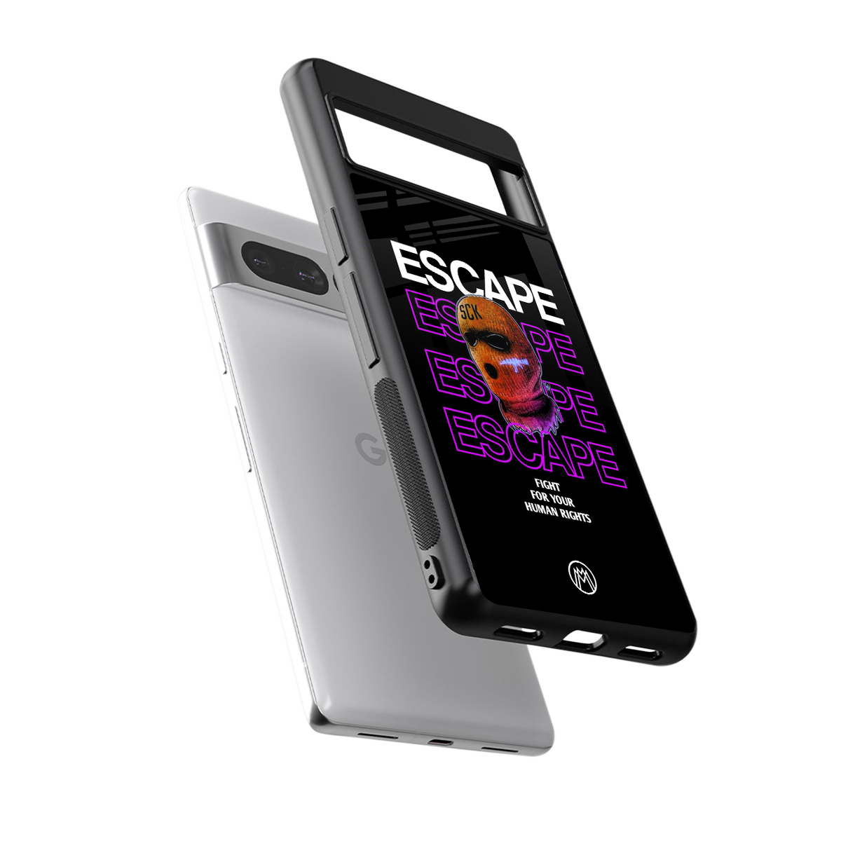 human rights back phone cover | glass case for google pixel 7 pro