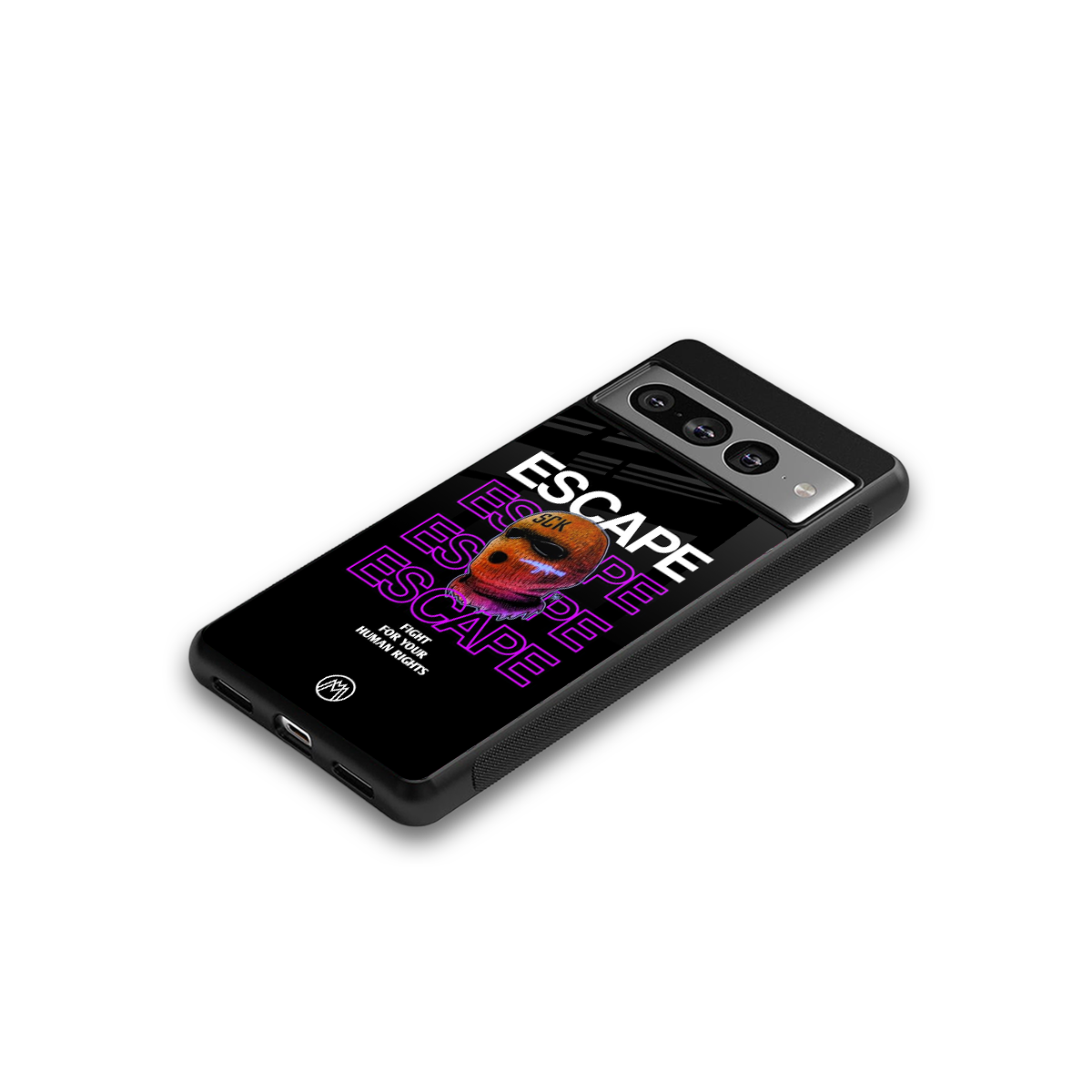 human rights back phone cover | glass case for google pixel 7 pro