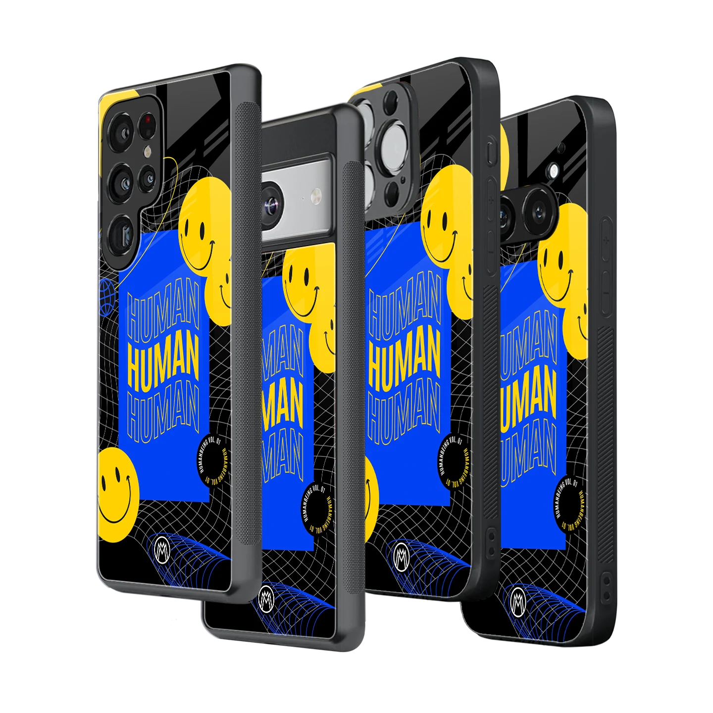 Stylish Glass Back Case for All Smartphones โ iPhone, Samsung, OnePlus, Pixel, Redmi, Oppo, Vivo, Motorola