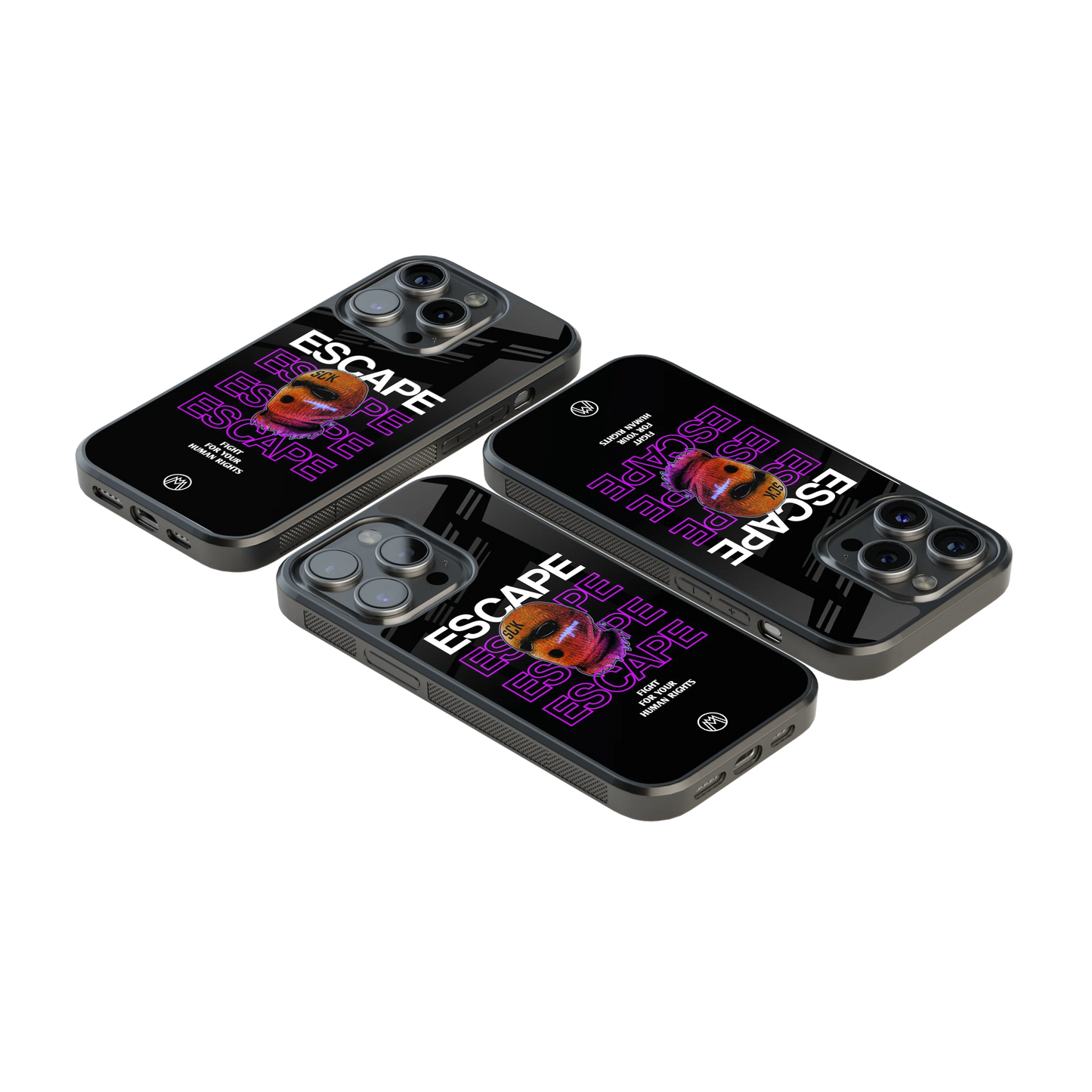 Luxury Glass Back Mobile Cover for iPhone, Samsung Galaxy, OnePlus, Pixel, Redmi & More