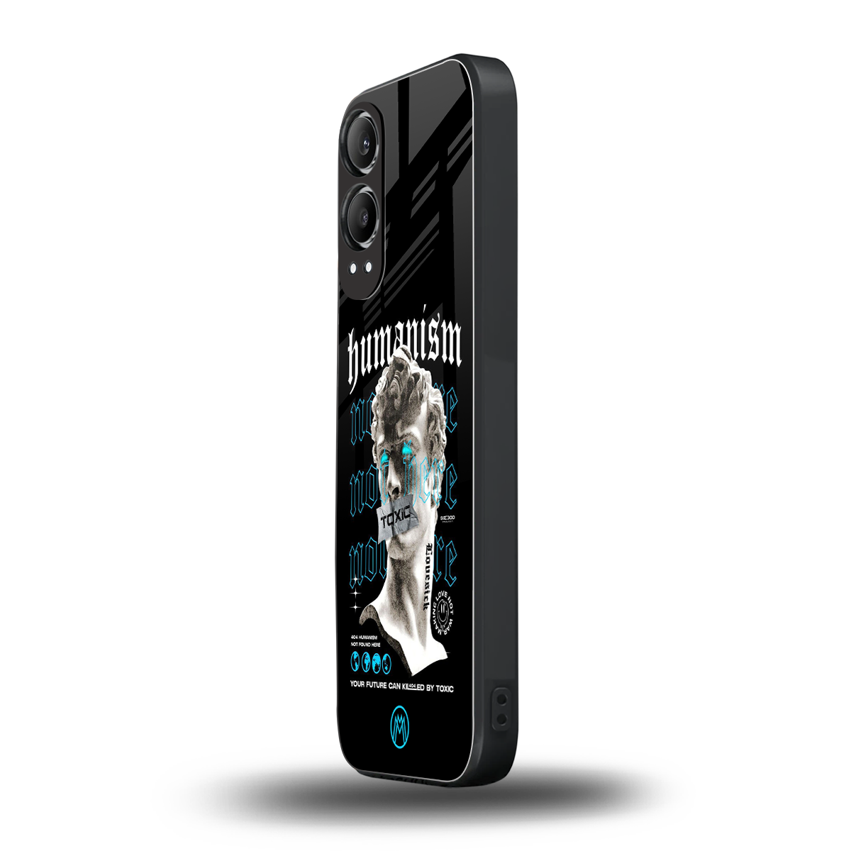 humanism not here back phone cover | glass case for oneplus nord ce 4 lite