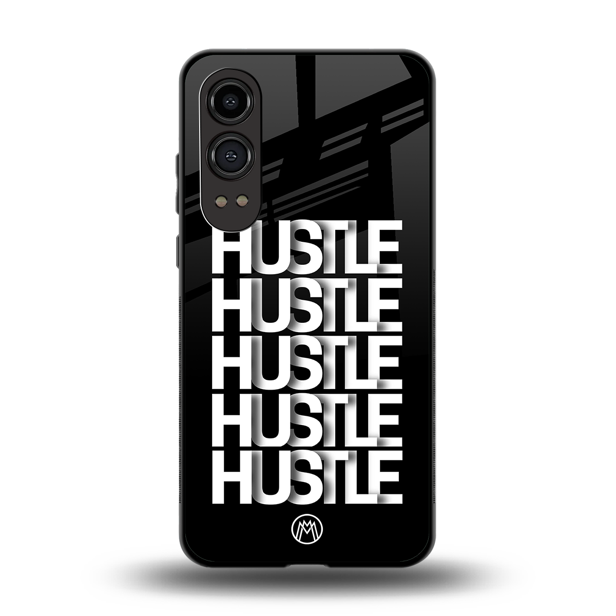 hustle back phone cover | glass case for oneplus nord ce 4 lite