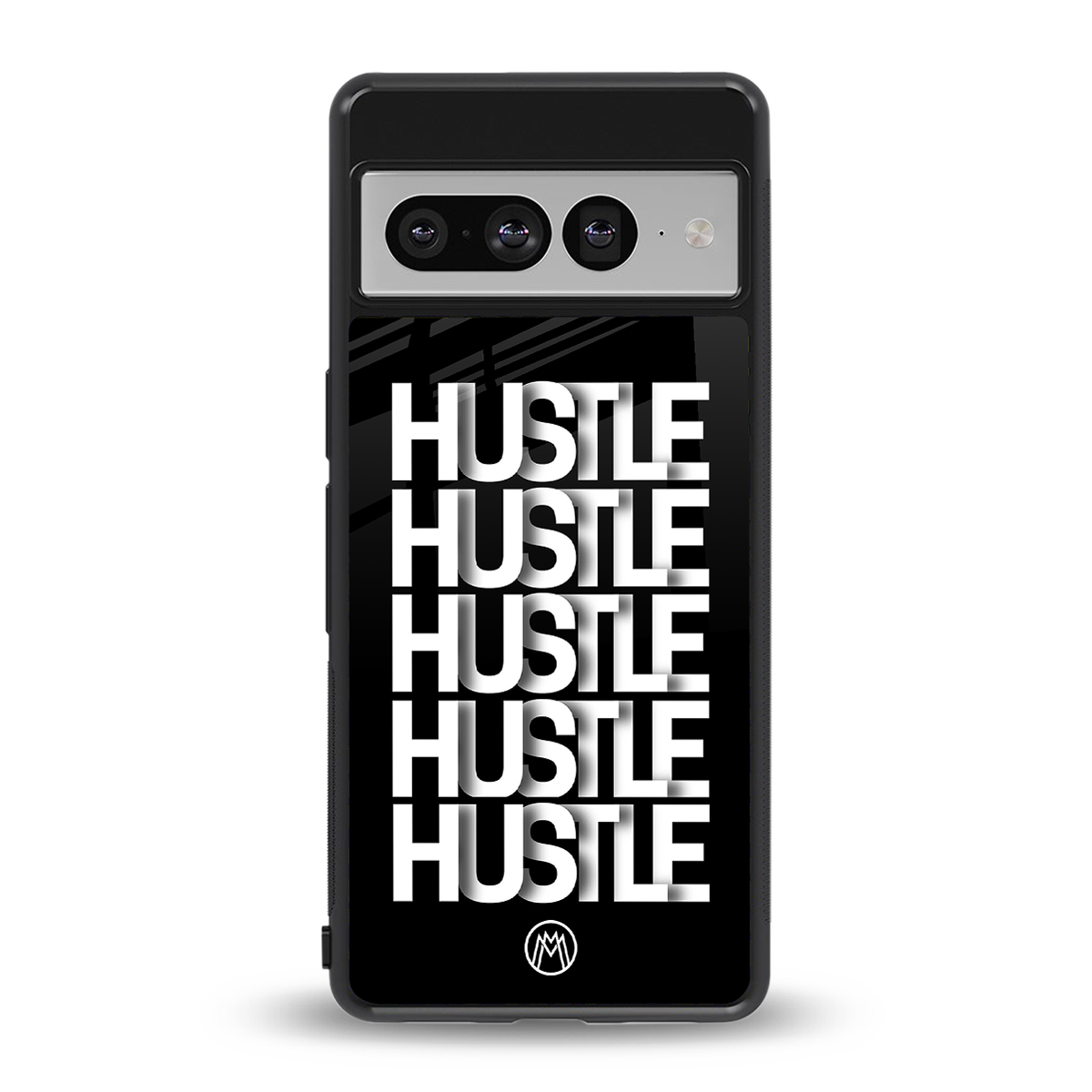 hustle back phone cover | glass case for google pixel 7 pro