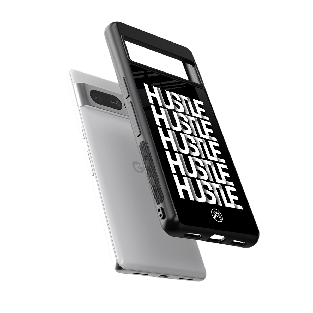 hustle back phone cover | glass case for google pixel 7 pro