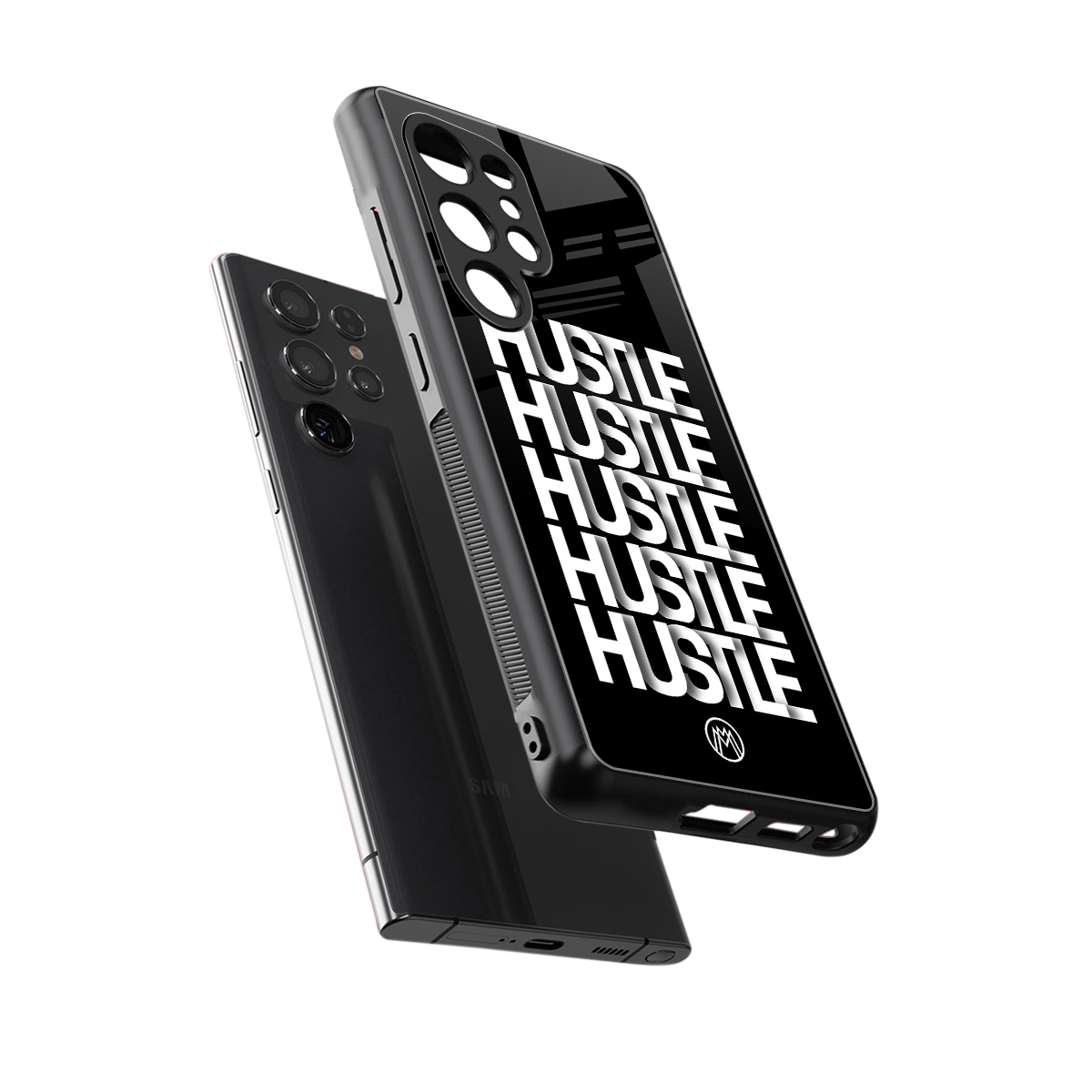 hustle back phone cover | glass case for samsung galaxy s25 ultra