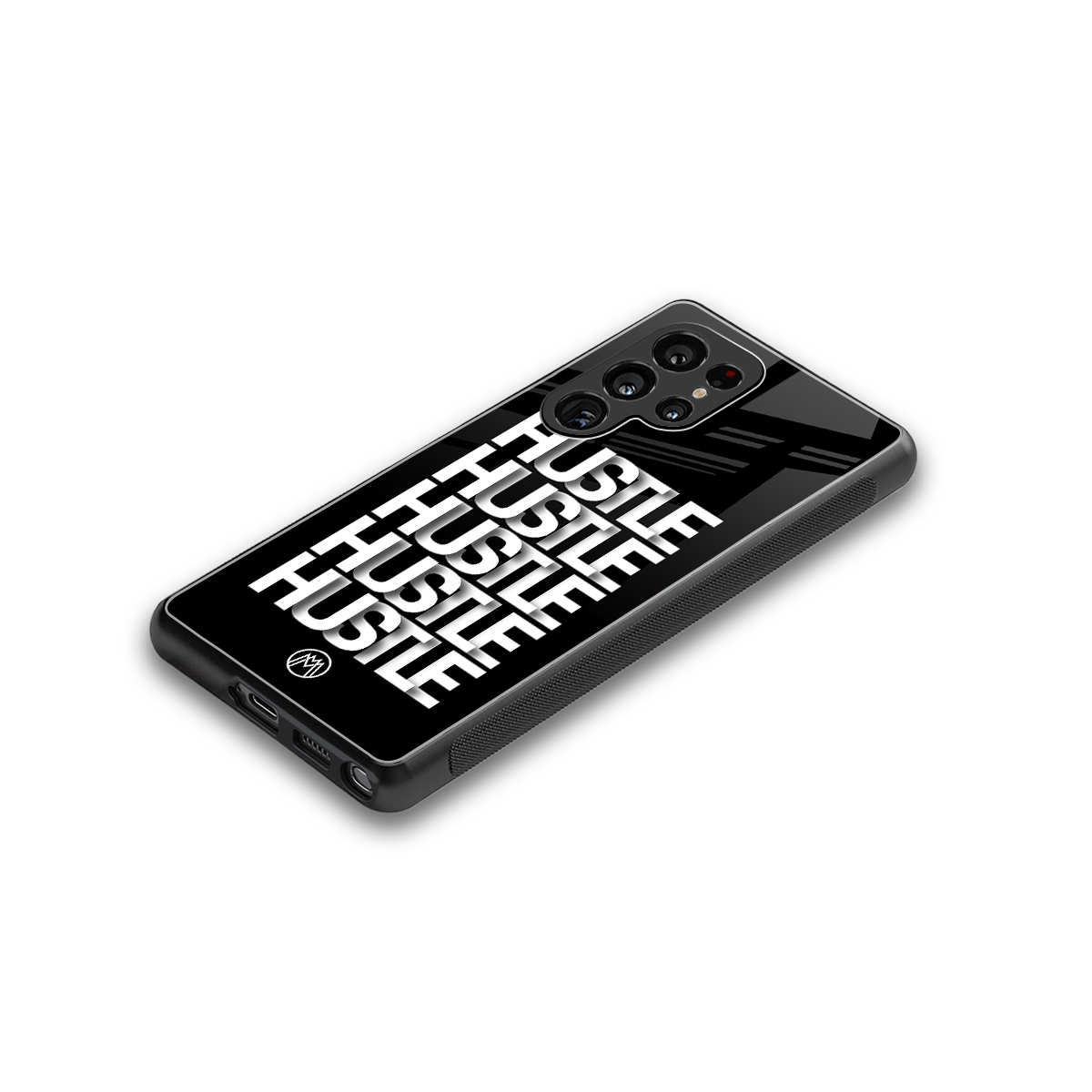 hustle back phone cover | glass case for samsung galaxy s25 ultra