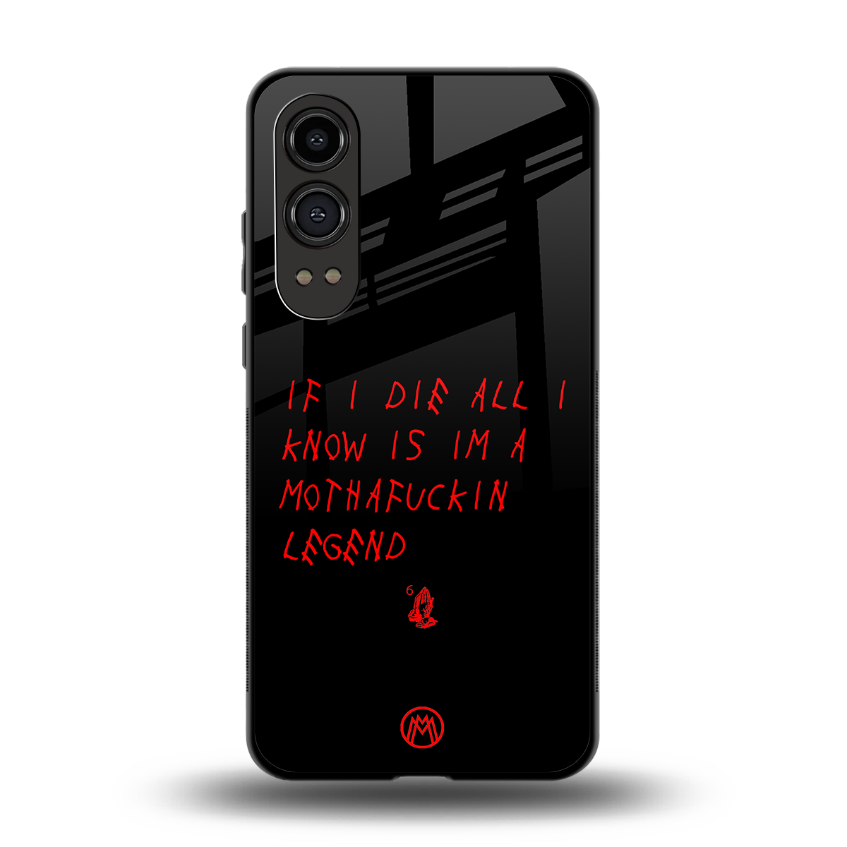 i am a legend back phone cover | glass case for oneplus nord ce 4 lite