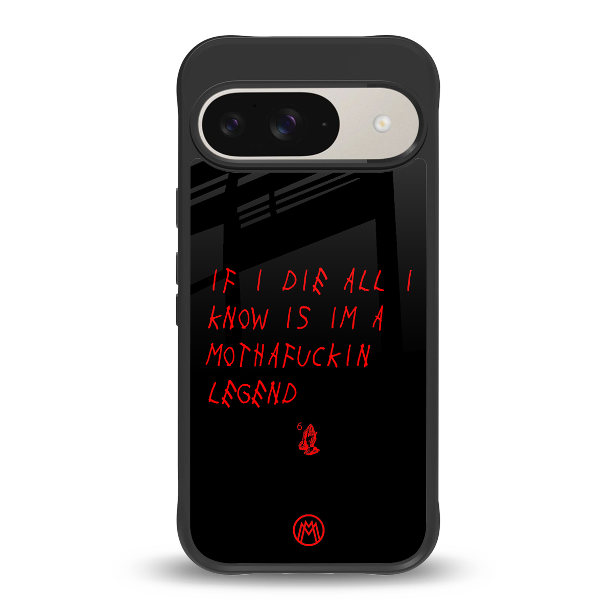 i am a legend back phone cover | glass case for google pixel 9