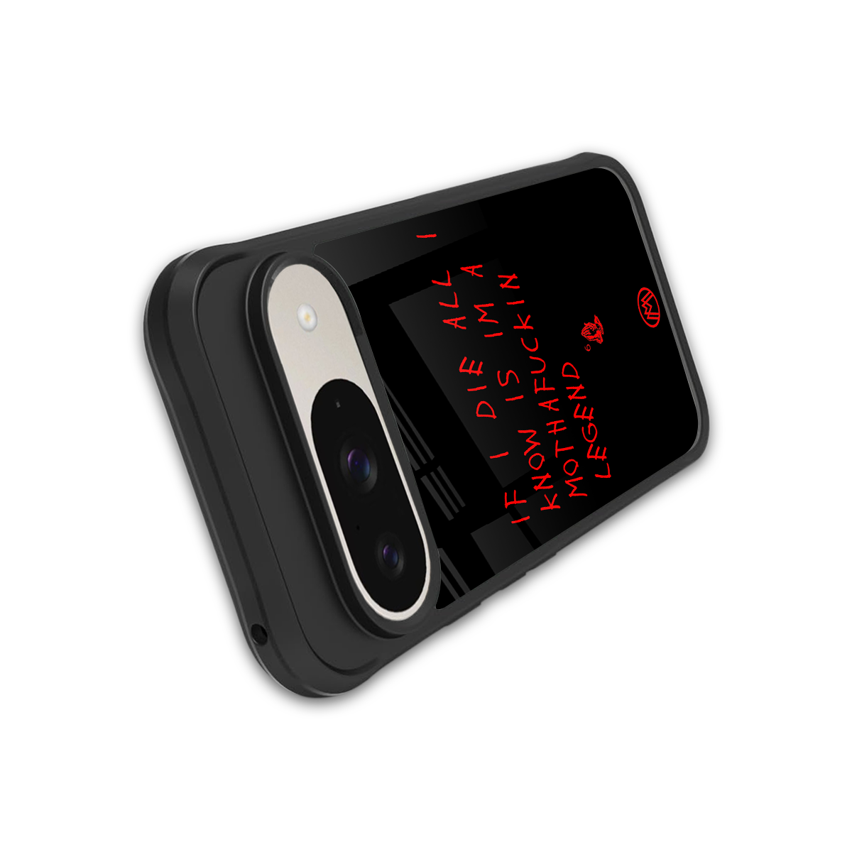 i am a legend back phone cover | glass case for google pixel 9