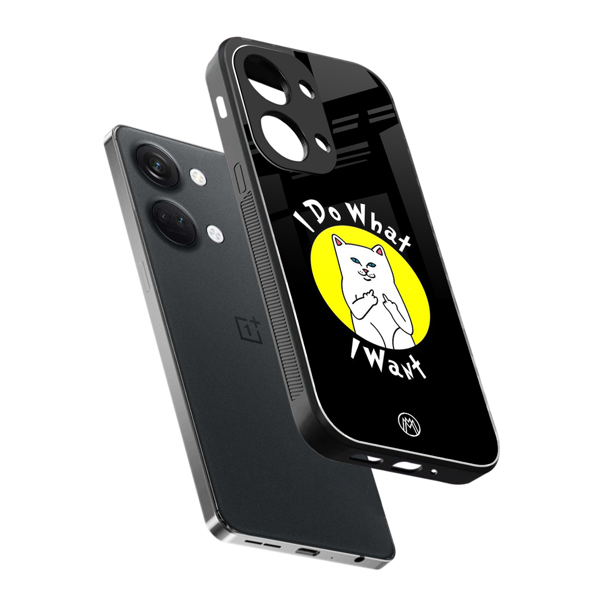 i do what i want back phone cover | glass case for oneplus nord 3