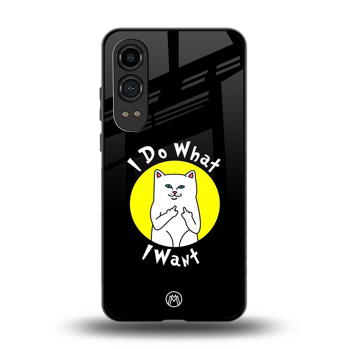i do what i want back phone cover | glass case for oneplus nord ce 4 lite