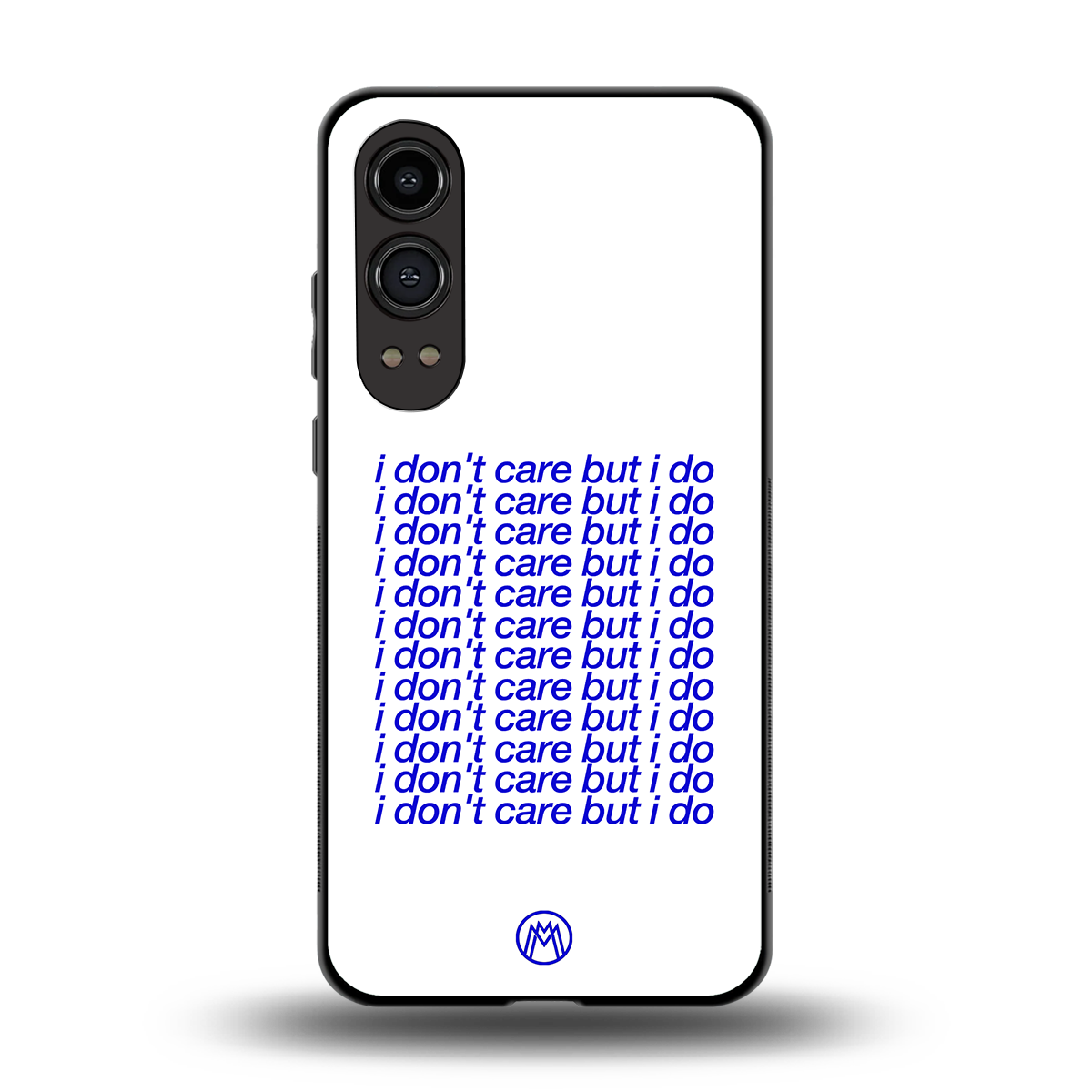 i don't care but i do back phone cover | glass case for oneplus nord ce 4 lite