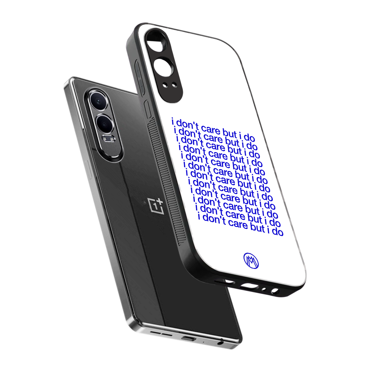 i don't care but i do back phone cover | glass case for oneplus nord ce 4 lite