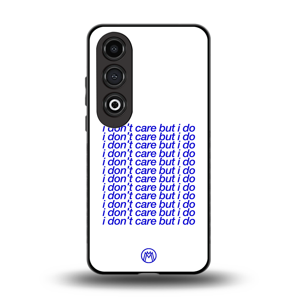 i don't care but i do back phone cover | glass case for oneplus nord ce 4