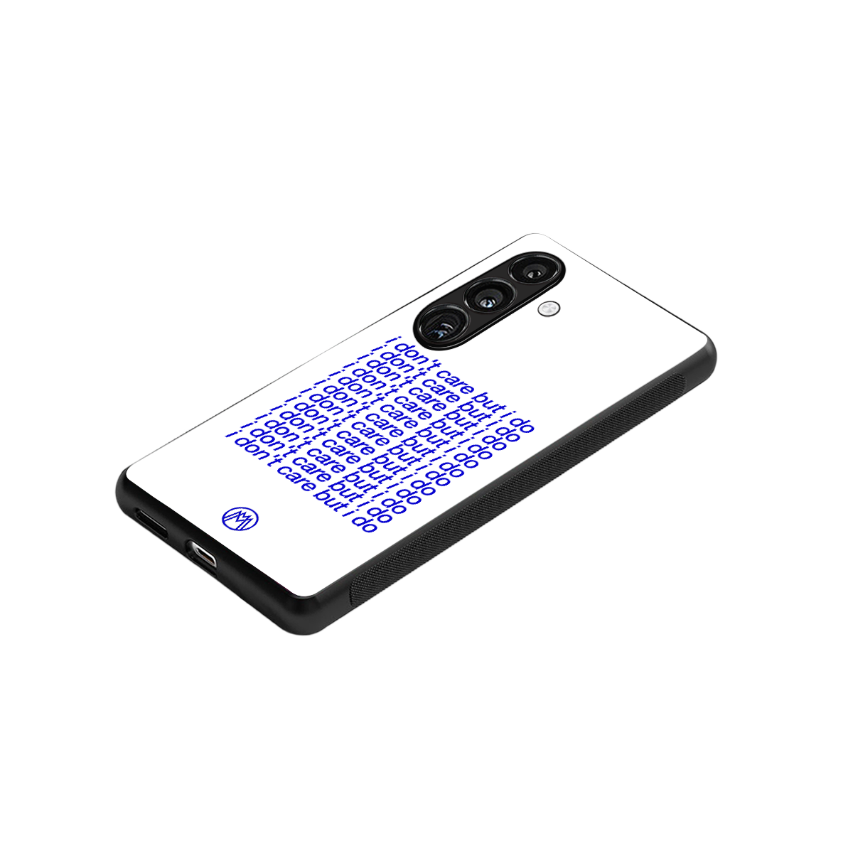 i don't care but i do back phone cover | glass case for samsung galaxy s24 fe