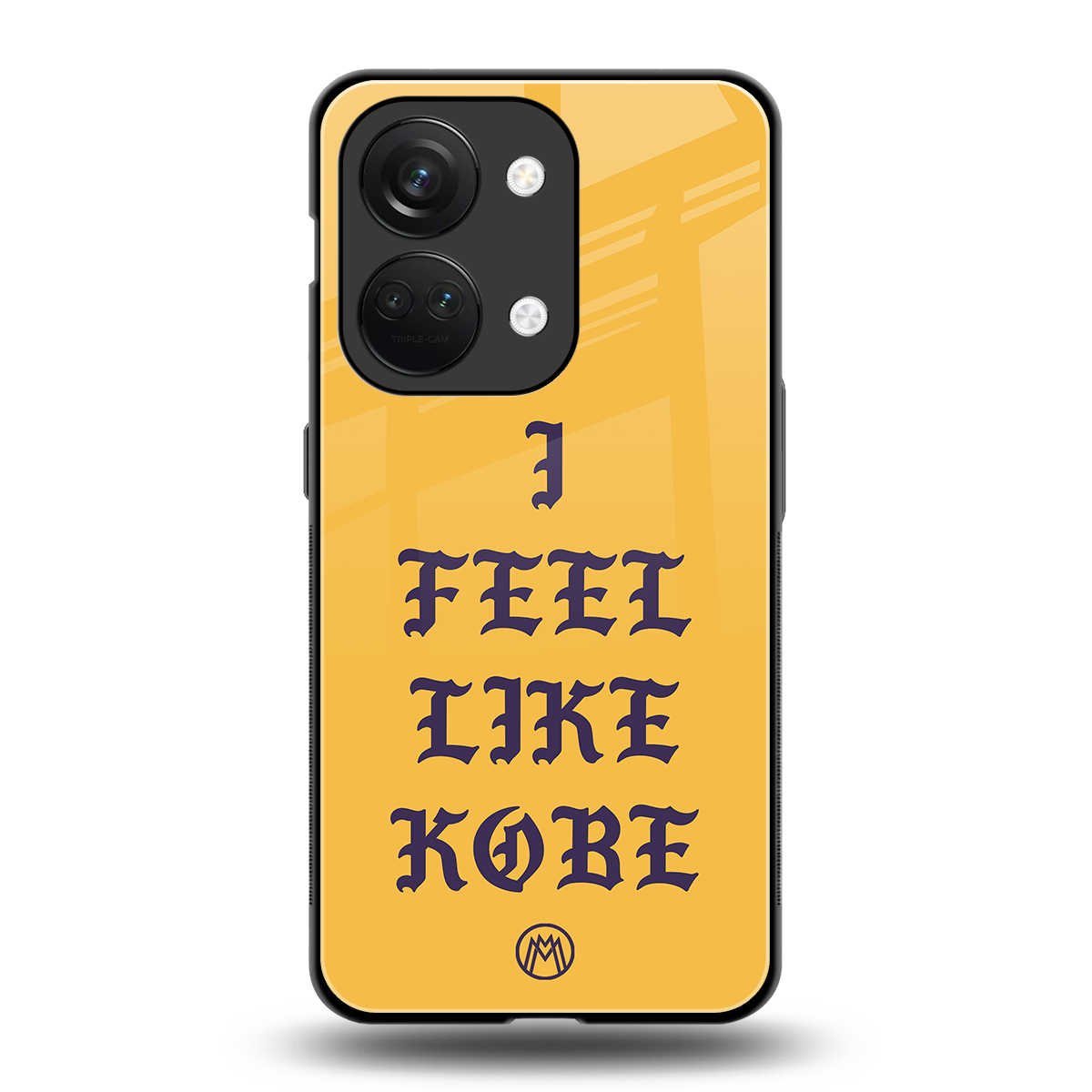 i feel like kobe back phone cover | glass case for oneplus nord 3