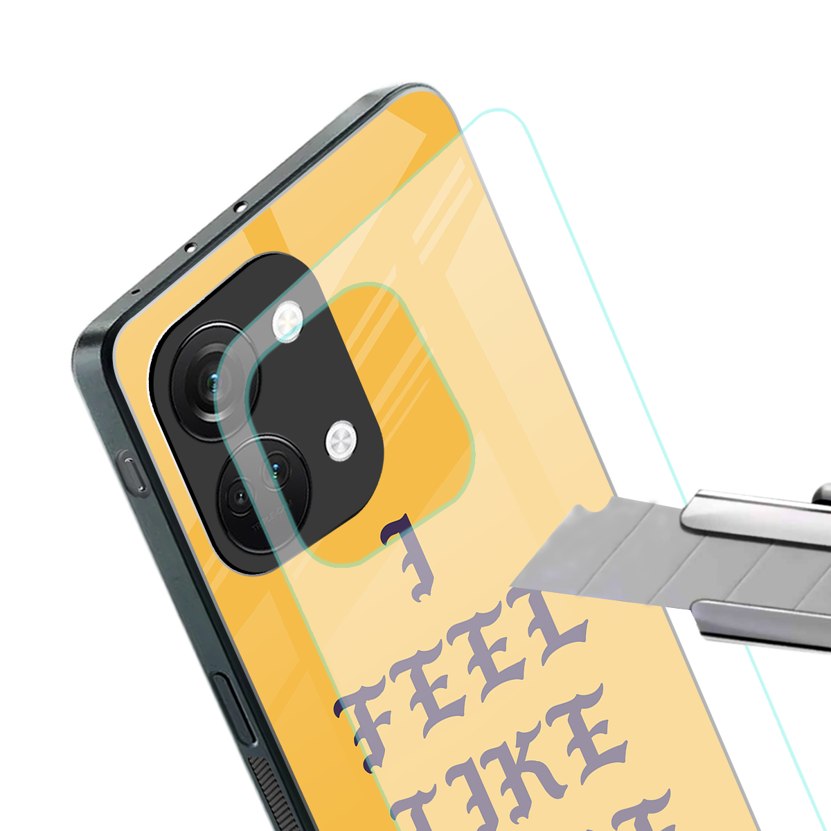i feel like kobe back phone cover | glass case for oneplus nord 3