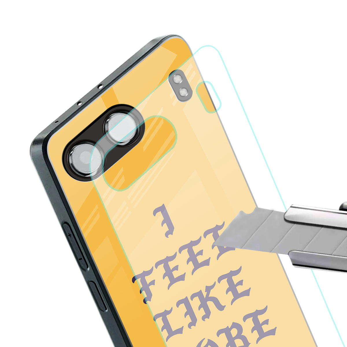 i feel like kobe back phone cover | glass case for oneplus nord 4