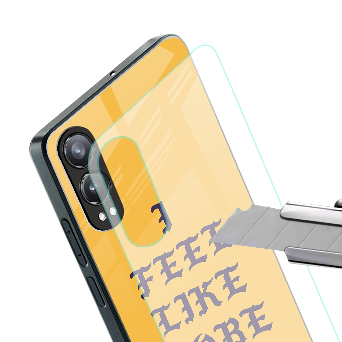i feel like kobe back phone cover | glass case for oneplus nord ce 4 lite